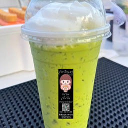 ชาชีส ชาไข่มุก by เจ-ริญชา ตลาดสามแยกกระทุ่มแบน