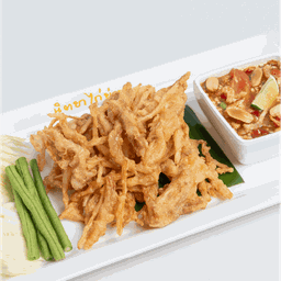 ส้มตำเส้นไก่ย่าง