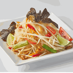 ส้มตำไทยใส่ปู