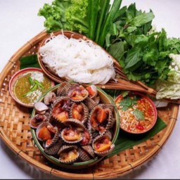 เมี่ยงหอยแครง 85ตัว ไซส์หอยขนาด80ตัวโล