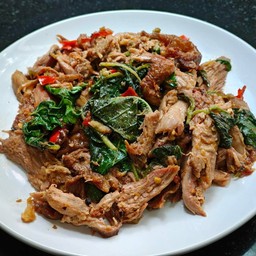 กระเพราเป็ด (เป็นกับข้าว)