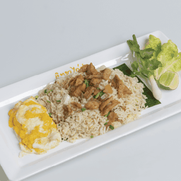 ข้าวผัดกากหมูดอกเกลือ (เล็ก) 