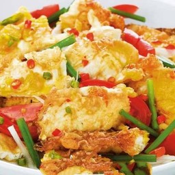 ยำมะม่วงไข่ดาว