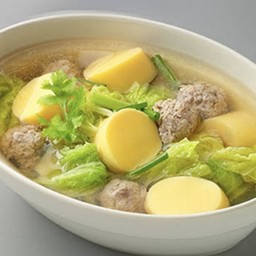 ต้มจืดเต้าหู้หมูสับ