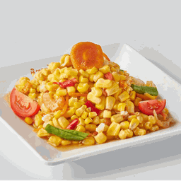 ส้มตำข้าวโพดไข่เค็ม