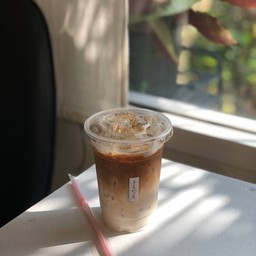 วนิลลา ลาเต้ เย็น