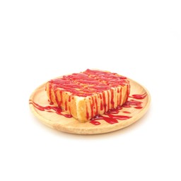 ขนมปังปิ้ง นมสตรอเบอร์รี่