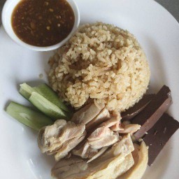 ข้าวมันไก่สูตรสิงคโปร์ ม.พฤกษา18