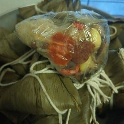 บะจ่าง อิ่มอร่อย+ไอติมโบราณ เทียนดัด
