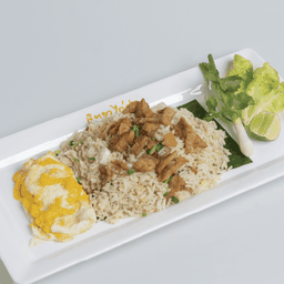 ข้าวผัดกากหมูดอกเกลือ (เล็ก) 