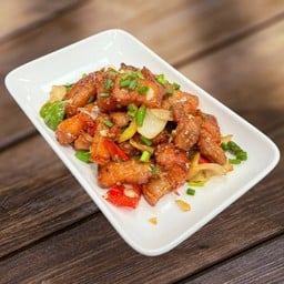 3ชั้นผัดพริกเกลือ