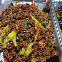 ผัดกระเพรานกกระทา