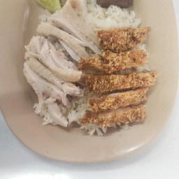 ข้าวมันไก่ผสม