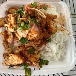 ข้าวยำไก่แซ่บ