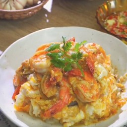 ข้าวไข่ขยี้บี้จุ้ง