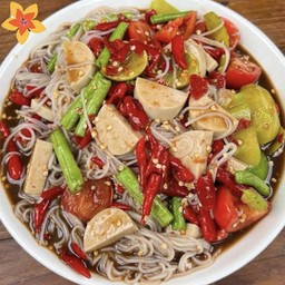 ตำขนมจีนหมูยอ