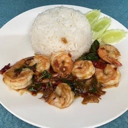 กระเพรากุ้ง