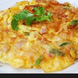 ไข่เจียวแหนม