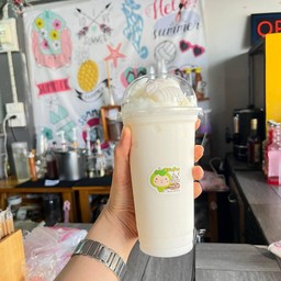 น้ำมะพร้าวปั่น นมหมี