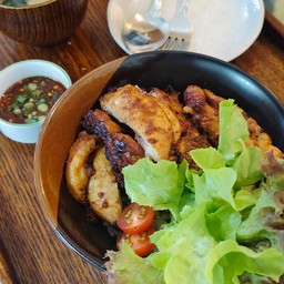 ข้าวไก่อบปาปริก้า