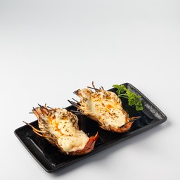 กุ้งแม่น้ำอบชีส (ตัว) 