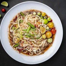 ตำซั่วขนมจีน