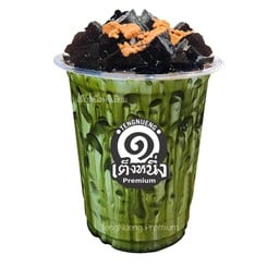 เฉาก๊วยมัทฉะลาเต้