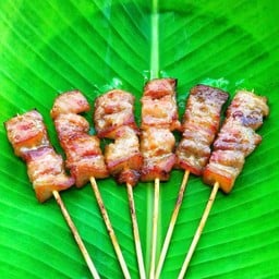 ชุดข้าวเหนียวหมูปิ้งโบราณ