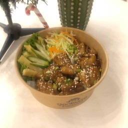 ข้าวไก่ย่างเทอริยากิ