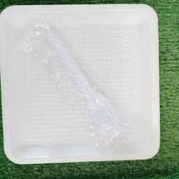 ถ้วยโฟม1 ใบ ช้อนส้อม 1 คู่