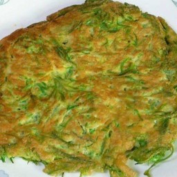 ไข่เจียวชะอมราดข้าว