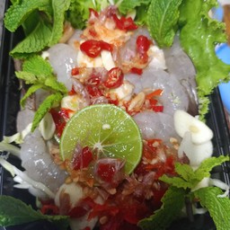 กุ้งมะนาว (กุ้งสด)