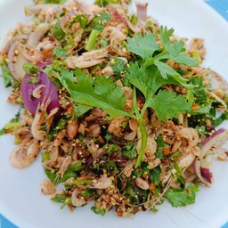 ยำกุ้งสุก
