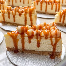 แมคคาเดเมียคาราเมลชีสเค้ก Macadamia Caramel Cheesecake