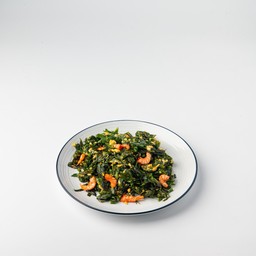 ใบเหลียงผัดไข่鸡蛋炒凉菜