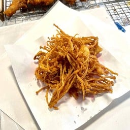 เห็ดเข็มทองทอด