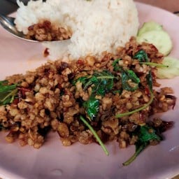 ข้าวกระเพราหมูสับ