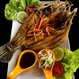 กะพงทอดน้ำปลา