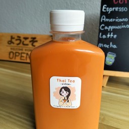 ชาไทย (ใบชาใต้)(บรรจุในแก้ว ขนาด 22 OZ แบบแยกน้ำแข็ง)