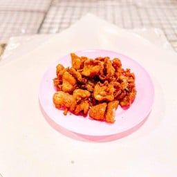หนังไก่ทอด