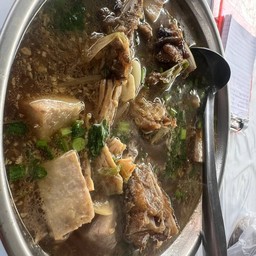 หัวปลาเก๋าต้มเผือก