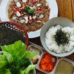 ชุดกุ้งดองซีอิ๊ว