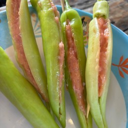 พริกหยวกหมูเด้ง