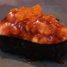 46 แซลมอนสับซอสเผ็ด