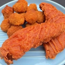 สันในสไปซี่2&ไก่ป็อบสไปซี่8(ซอสมะเขือเทศ)