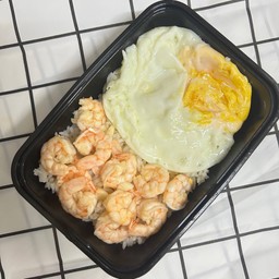 ข้าวกุ้งเบิ้ม (ฟรีไข่)