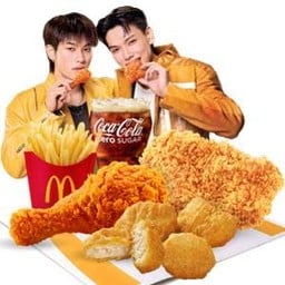 [อร่อยซ่ากับโค้ก] ไก่ทอดแมค ชุดคุ้มครบเซ็ต (L)
