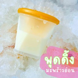 พุุดดิ้งมะพร้าวอ่อน