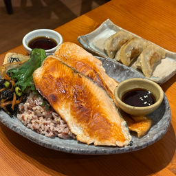 Salmon Teriyaki with Rice