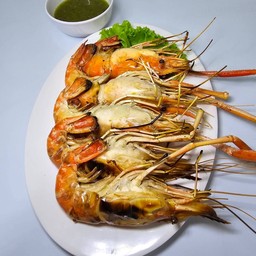 กุ้งเผา